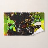 Chimp en Gorilla Cooperation 02 Bad Handdoek (Handdoek)