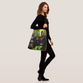 Chimp en Gorilla Cooperation 02. Crossbody Tas (Op model)