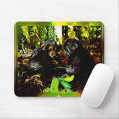 Chimp en Gorilla Cooperation 02. Muismat (Met muis)