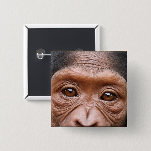 CHIMP EYES BUTTON (Voorkant /achterkant)