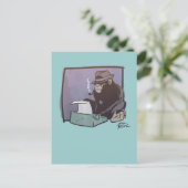 Chimp kan het belangrijkste Briefkaart zijn (Staand voorkant)