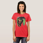 chimp met baby t-shirt (Voorkant volledig)