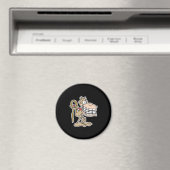 chimp met beugels magneet (Insitu (Vaatwasser))