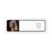 Chimp met de parel etiket (Voorkant)