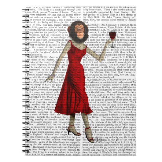 Chimp met wijn notitieboek (Voorkant)