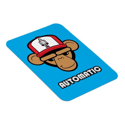 Chimp robot pet magneet (Rechterzijde)