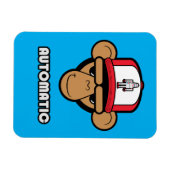 Chimp robot pet magneet (Horizontaal)