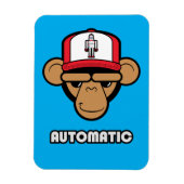 Chimp robot pet magneet (Verticaal)