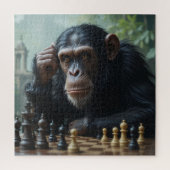 Chimp schaakspel puzzel (Verticaal)