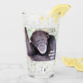 Chimp van het oude blok Tumbler / Shaker Glass