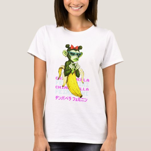 Chimpabella Feminimini (K-POP Heart) T-shirt (Voorkant)