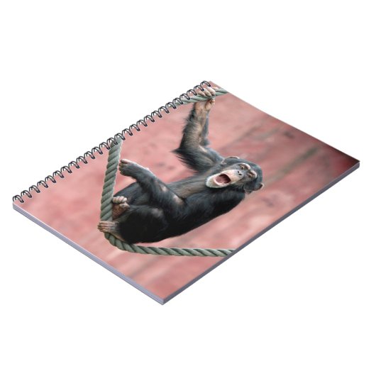 Chimpansee 001 notitieboek (Linkerzijde)