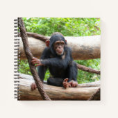 Chimpansee 001 notitieboek (Voorkant)