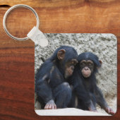 Chimpansee 002 sleutelhanger (Voorkant)