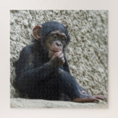 Chimpansee 013 legpuzzel (Verticaal)