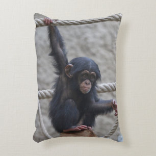 Chimpansee 017 accent kussen