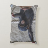 Chimpansee 017 accent kussen (Achterkant (Verticaal))