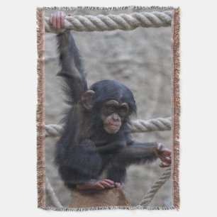 Chimpansee 017 deken