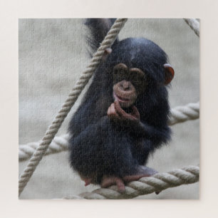 Chimpansee 030 legpuzzel