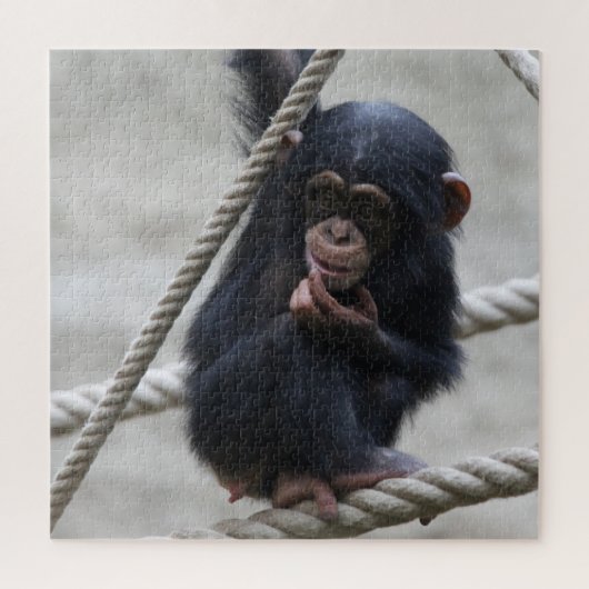 Chimpansee 030 legpuzzel (Verticaal)