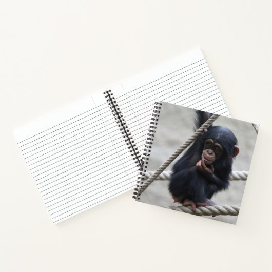 Chimpansee 030 notitieboek (Binnen)