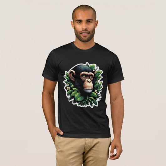 CHIMPANSEE 13 T-SHIRT (Voorkant volledig)