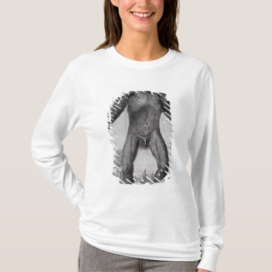 Chimpansee, 1699 t-shirt (Voorkant)
