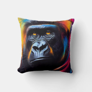 Chimpansee Ape Animal Discovery Adventure Natuur Kussen