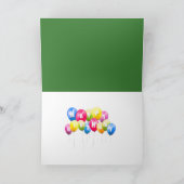 Chimpansee Birthday Humor Kaart (Binnen)