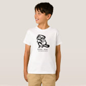 Chimpansee - BONOBO - Bedreigde dieren grafiek T-shirt (Voorkant volledig)