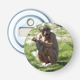 CHIMPANSEE BUTTON FLESOPENER