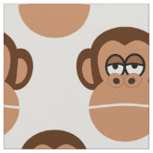 Chimpansee-cartoon Stof (Close Up)