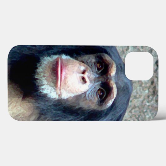 Chimpansee Case-Mate iPhone Case (Achterkant (horizontaal))