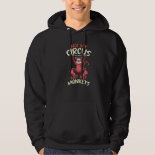 Chimpansee Circus Dierentuin Dier Aap Aap Hoodie