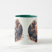 Chimpansee Coffee Mok (Midden)