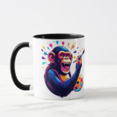 Chimpansee Coffee Mok (Links)