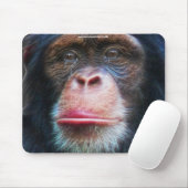 Chimpansee Conservation Wildlife Art Mousepad Muismat (Met muis)