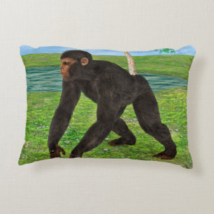 Chimpansee Decoratief Kussen