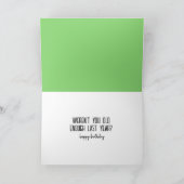 Chimpansee die ouder wordt kaart (Binnen)