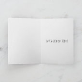 Chimpansee humor voor een fijne dag kaart (Binnen)