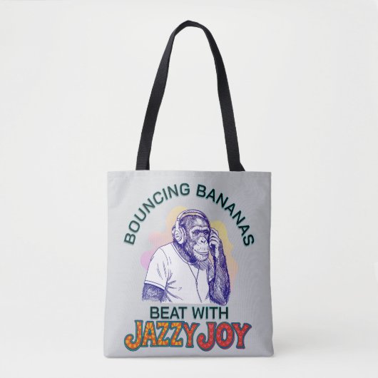 Chimpansee is een goede luisteraar tote bag (Voorkant)