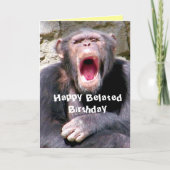 Chimpansee_ Kaart (Voorkant)