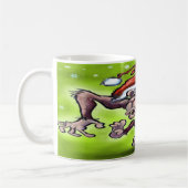 Chimpansee Kerstmis Koffiemok (Links)