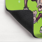 Chimpansee Kerstmis Muismat (Hoek)