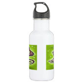 Chimpansee Kerstmis Waterfles (Achterkant)