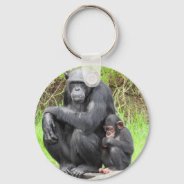 Chimpansee Key Ring Sleutelhanger