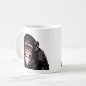 Chimpansee Koffiemok (Voorkant links)