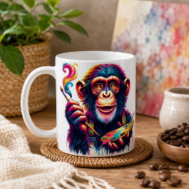 Chimpansee koffiemok