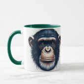 Chimpansee koffiemok mok (Links)