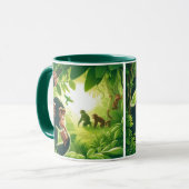 Chimpansee koffiemok mok (Voorkant links)